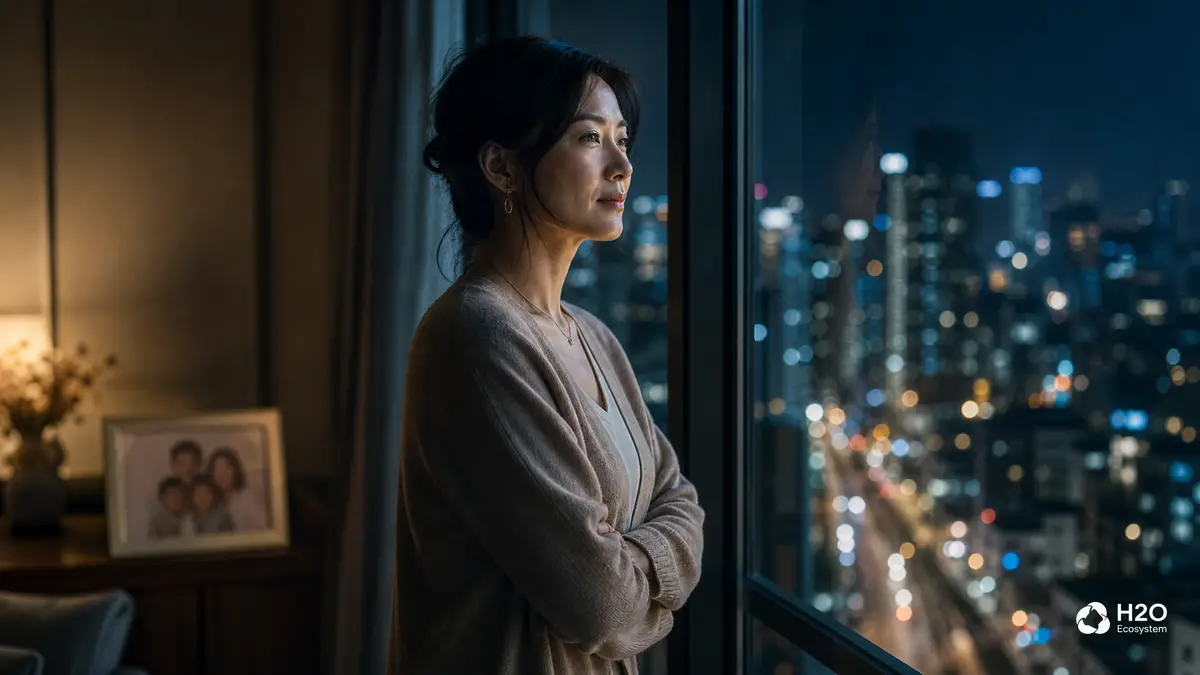 h2o-ecosystem-woman-window-night.png